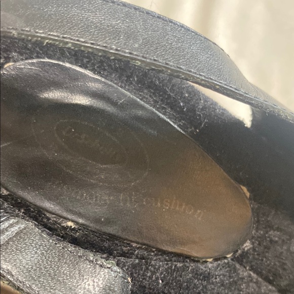 Dr. Sholl’s Leather Black Mary Jane Platform Heels size 8M - Picture 11 of 15